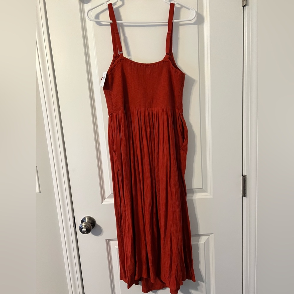 Brand new with tags Burnt Orange Old Navy Cami Dress